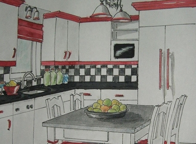 Konyha rajzok - Kitchen variations and styles